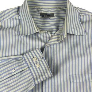 Johnston & Murphy Striped‎ Long Sleeve Button Down XXL